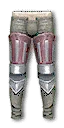 Lyrian hardened leather trousers