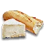 Baguette with camembert