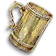 Gold mug