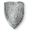 Ornate shield