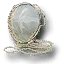 Silver monocle