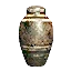 Urn with ashes of Margot de Corentin