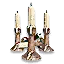 Beeswax candles