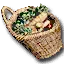 Basket of carrots