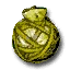 Yellow paint ball
