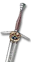 Forgotten Wolven steel sword