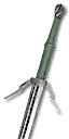 Mastercrafted silver sword