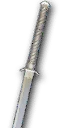 Nine-Tailed Vixen silver sword