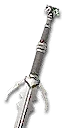 Griffin silver sword - mastercrafted