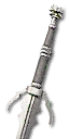 Feline silver sword - mastercrafted