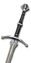 Manticore silver sword