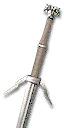 Legendary Wolven silver sword - enhanced