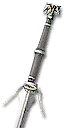 Legendary Wolven silver sword - superior