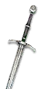 Legendary Manticore steel sword