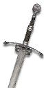Grandmaster Wolven steel sword